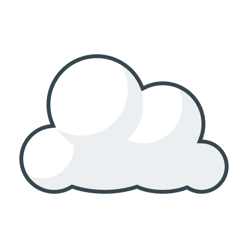 cartoon picture of a cloud